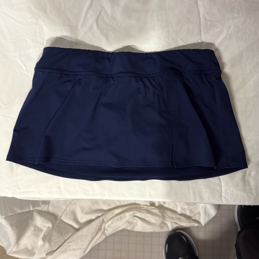 Navy Blue Athletic Skort